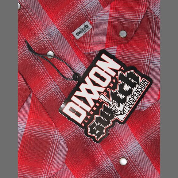 DIXXON FLANNEL x SWITCH SUSPENSION - GAME OVER Flannel Shirt - Men's XL - Picture 9 of 13